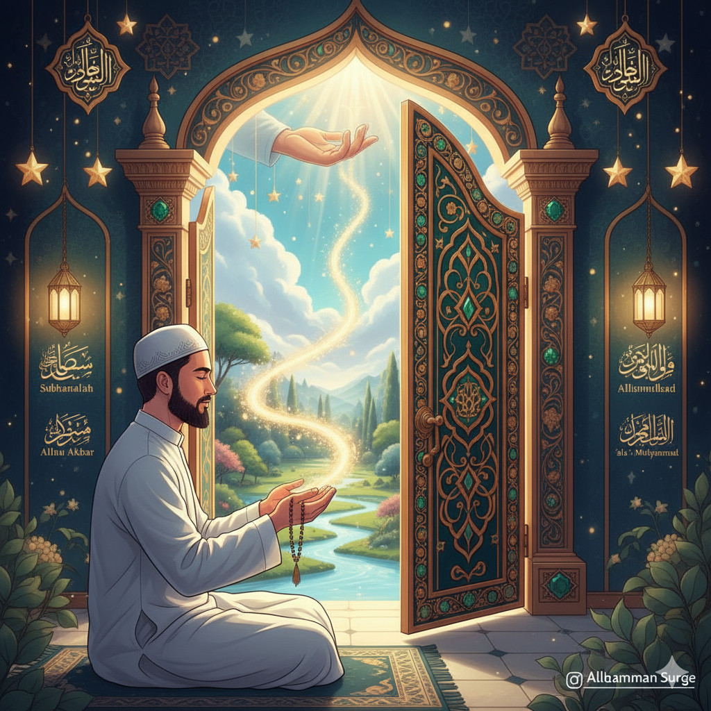 Dzikir dan Shalawat: Amalan Kecil dengan Balasan Surga