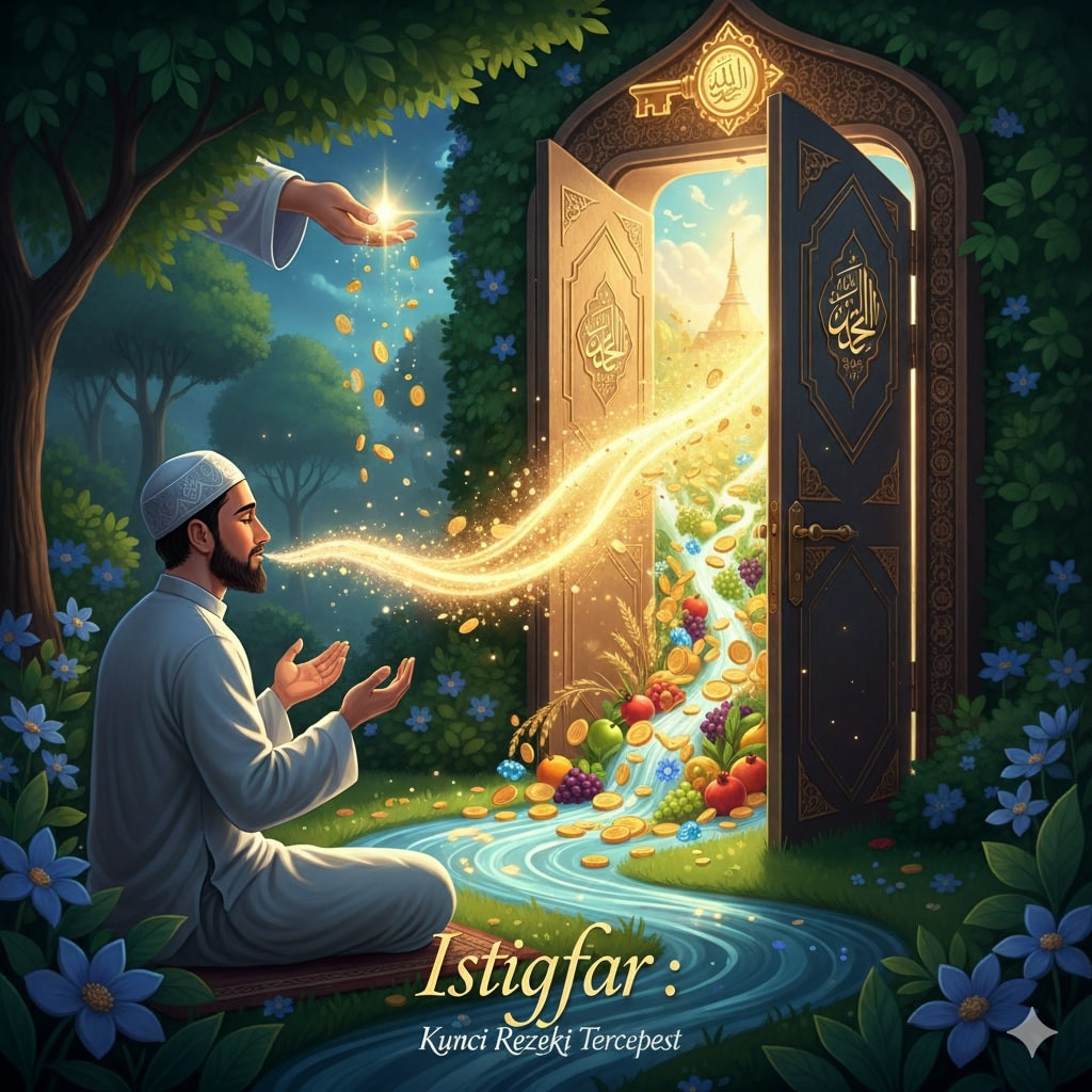 Dzikir Istighfar: Cara Tercepat Membuka Pintu Rezeki