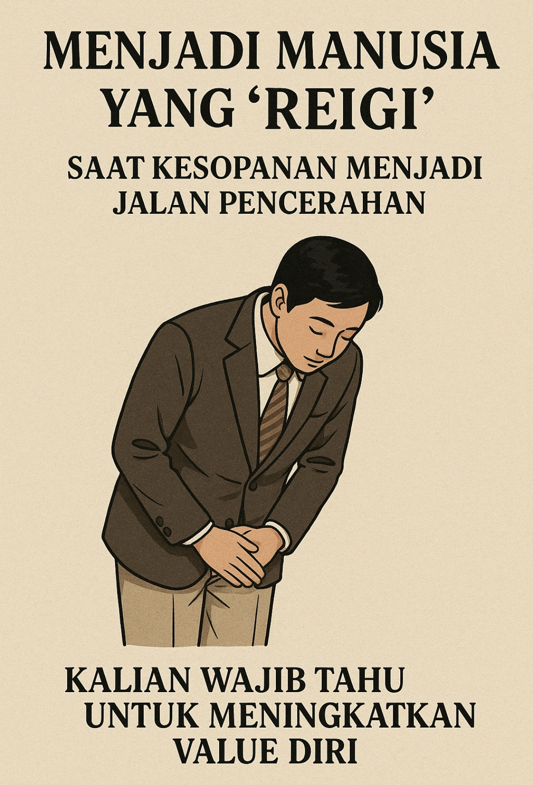 Menjadi Manusia yang Reigi: Saat Kesopanan Menjadi Jalan Pencerahan — Kalian Wajib Tahu untuk Meningkatkan Value Diri