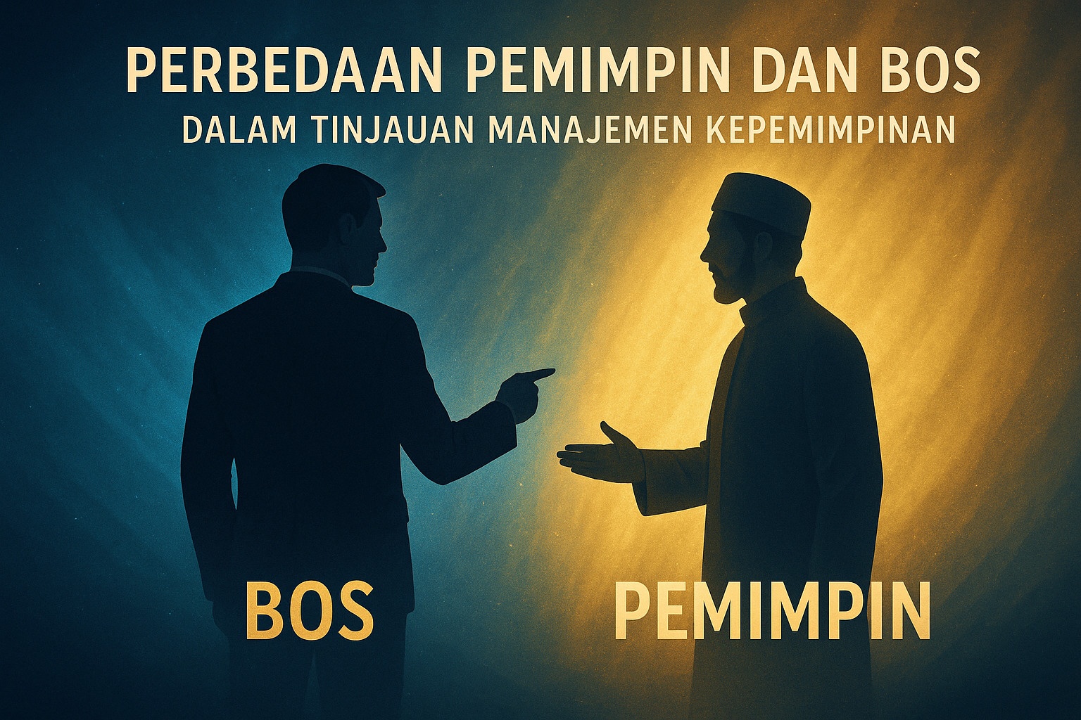 Perbedaan Pemimpin dan Bos dalam Tinjauan Manajemen Kepemimpinan