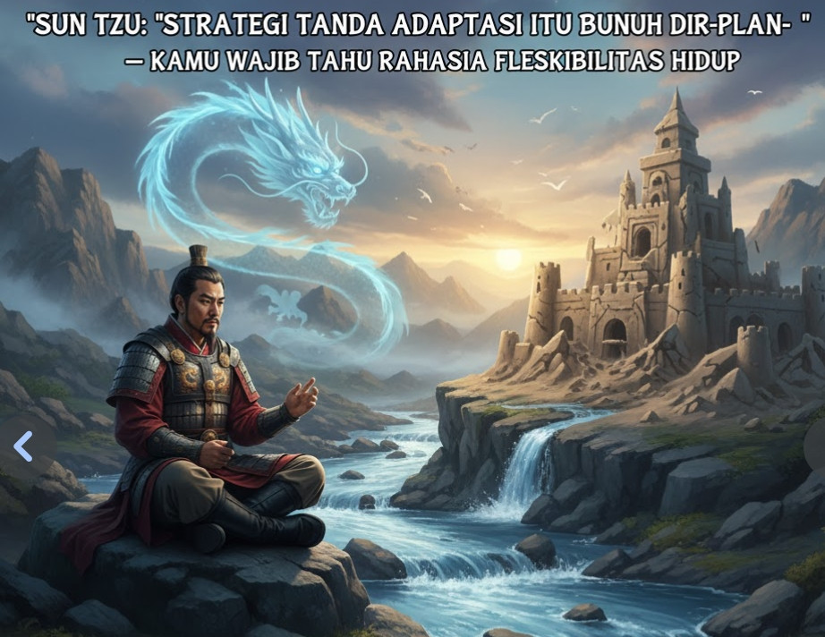 ⚔️ Sun Tzu: Strategi Tanpa Adaptasi Itu Bunuh Diri Pelan-pelan — Kamu Wajib Tahu Rahasia Fleksibilitas Hidup