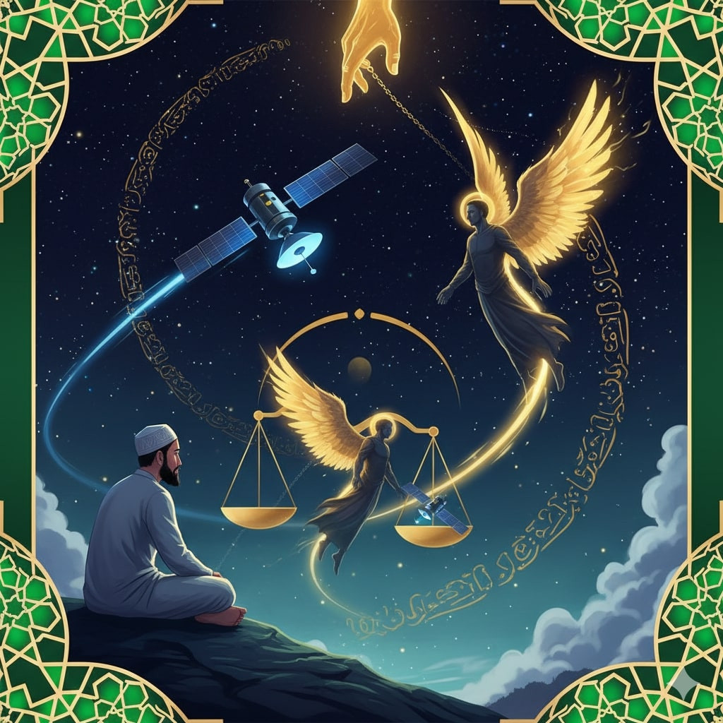 Teknologi Langit: Dari Satelit ke Malak al-Maut, Siapa yang Lebih Cepat ?