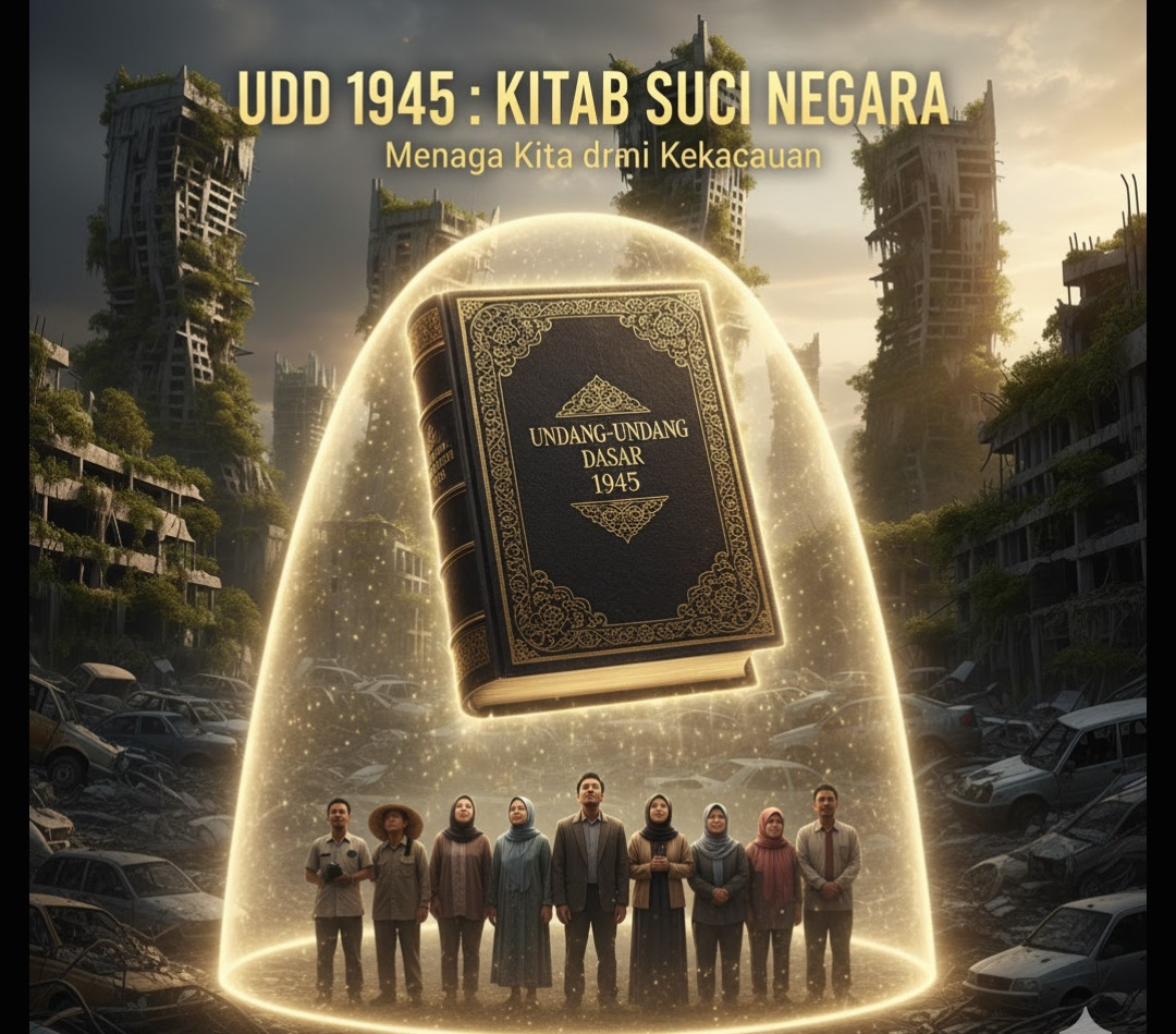 UUD 1945 Bukan Sekadar Dokumen: Ini ‘Kitab Suci’ Negara yang Menjaga Kita dari Kekacauan