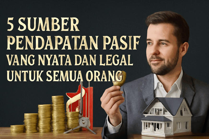 5 Sumber Pendapatan Pasif yang Nyata dan Legal untuk Semua Orang