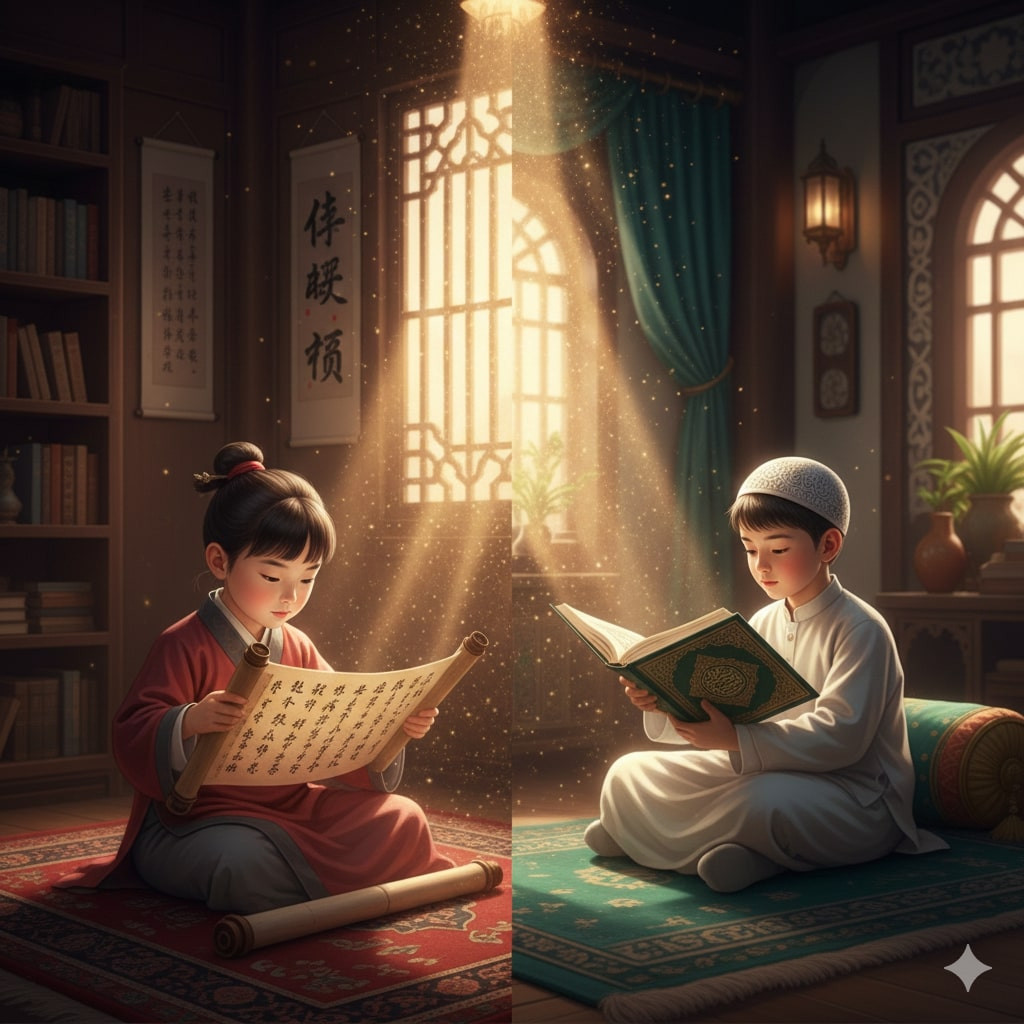 700 Tahun Sebelum Kita Bicara Akhlak, Cina Sudah Mendidik Anak Ala ‘Fitrah’ Islam Lewat Kitab Tiga Karakter