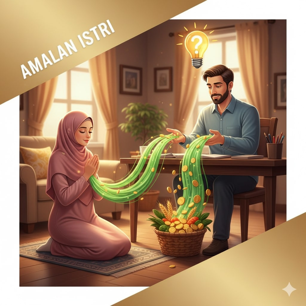 AMALAN ISTRI, Hari 3 : Kenapa Rezeki Suami Bisa Seret? Ternyata Ada Peran Istri di Dalamnya