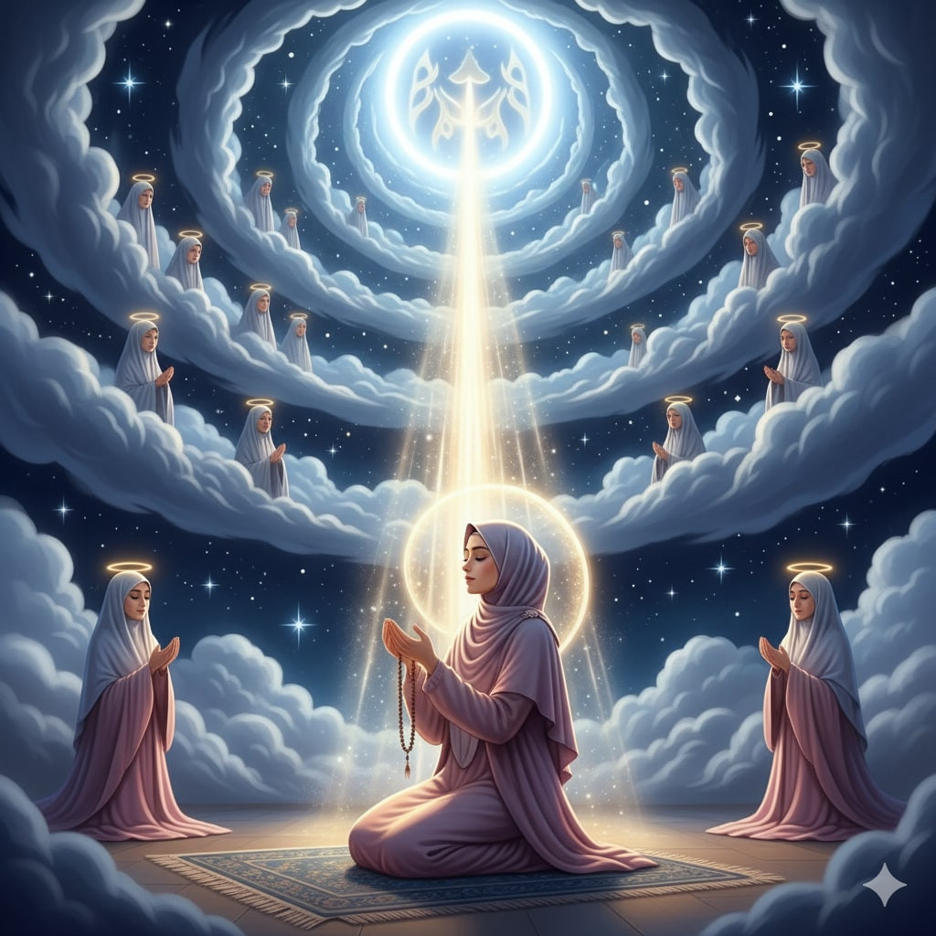 AMALAN ISTRI, Hari 4 : Rahasia Istri Salehah yang Doanya Langsung Tembus Langit ke-7