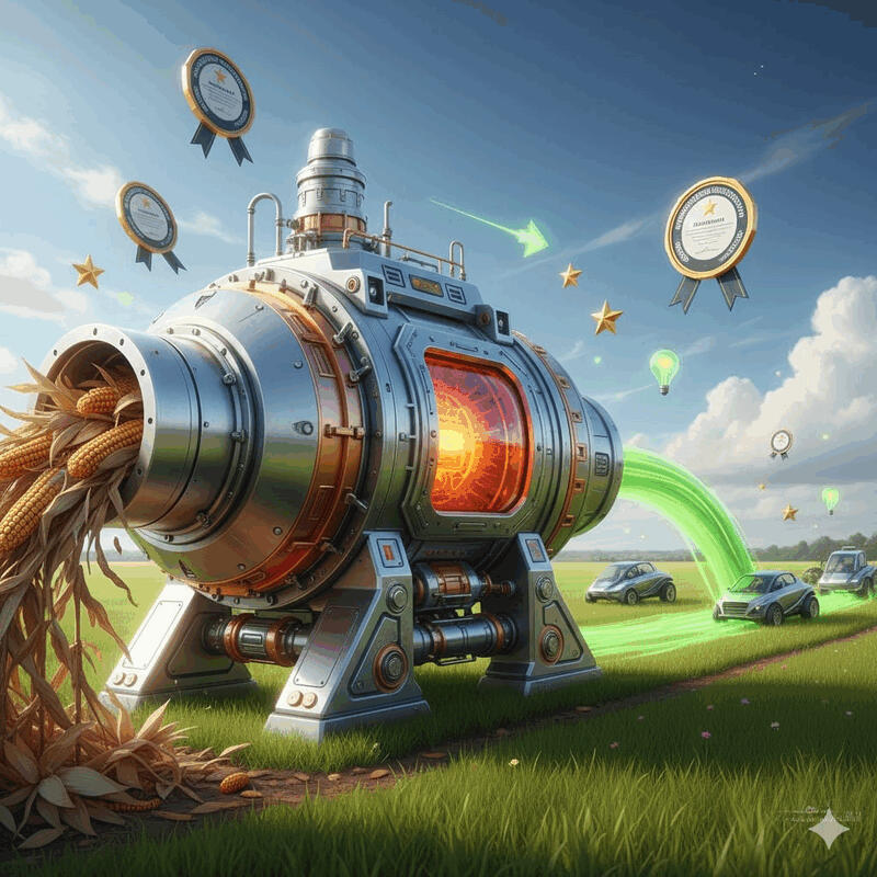 Bio-Oil dari Jagung: Teknologi Pirolisis yang Jadi Saingan Solar Alternatif