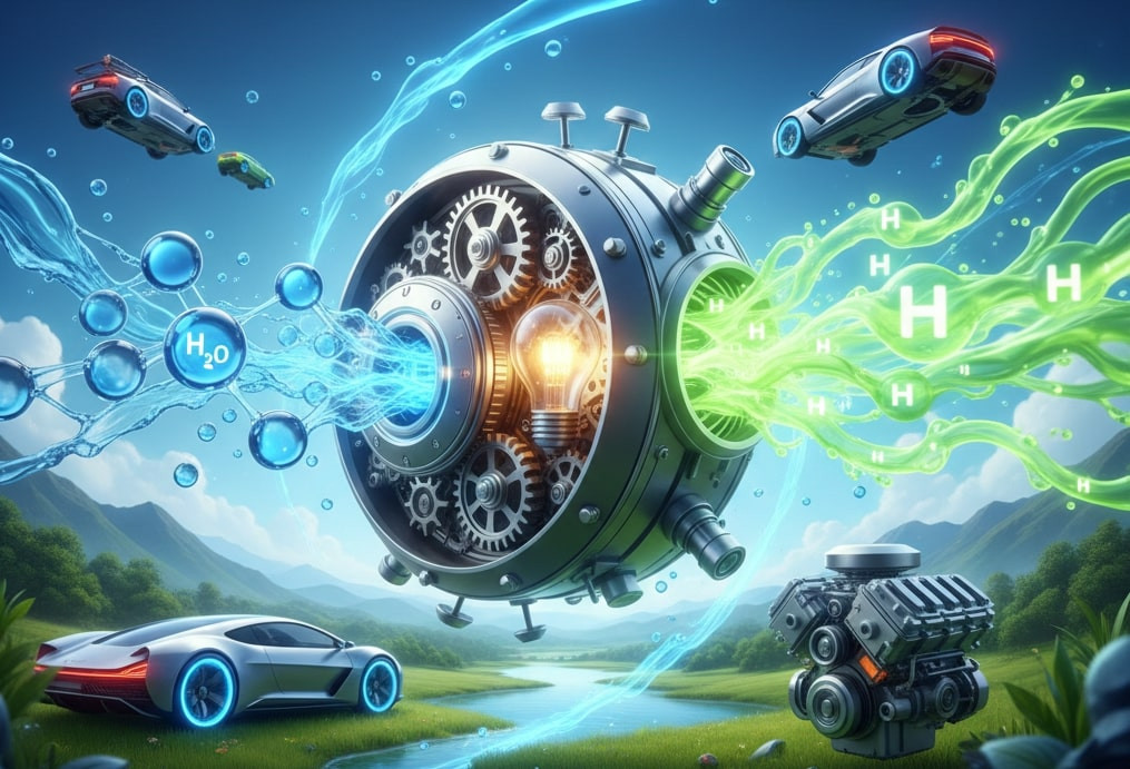Dari H₂O ke Horsepower: Teknologi Pengubah Air Jadi Bahan Bakar Paling Bersih yang Pernah Diciptakan Manusia