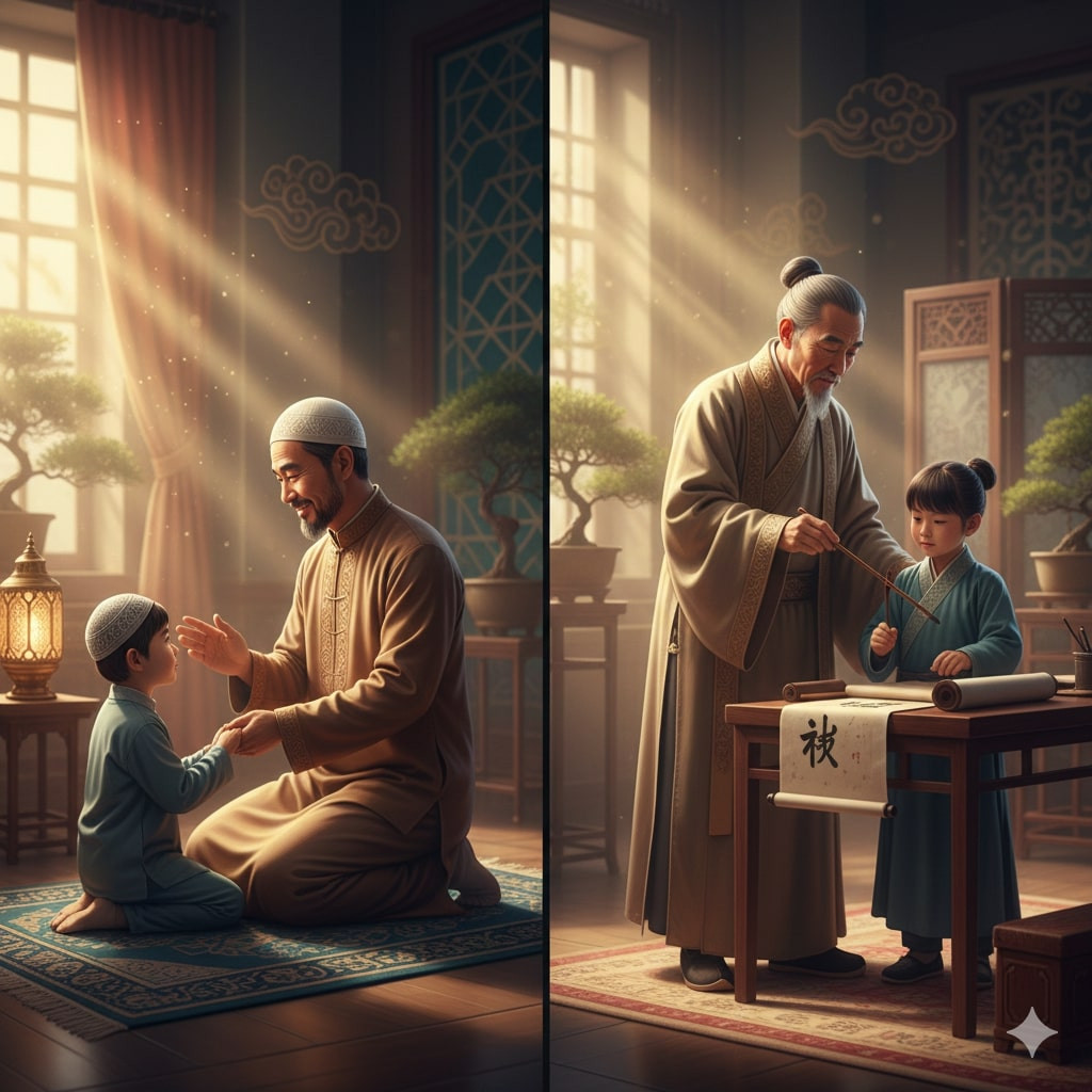 Dibandingkan dengan Adab Pesantren: Kenapa Kitab Tiga Karakter Bisa Bertahan 700 Tahun?