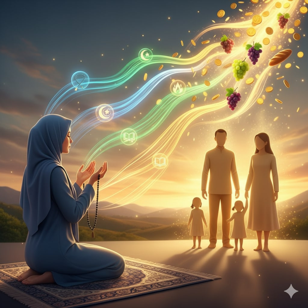 DOA ISTRI, Hari 7 : 7 Doa Istri yang Menjadi Magnet Rezeki Untuk Keluarganya