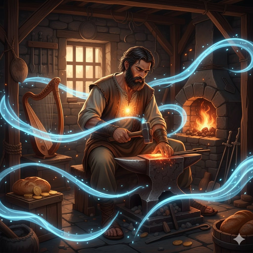 Dzikir di Tengah Pandai Besi: Cara Nabi Daud Menyucikan Hati Saat Menghasilkan Rezeki