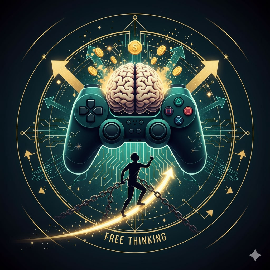 ⚡ Kaya Itu Skill Mental: Kalau Pola Pikir Masih Gratisan, Hidup Juga Nggak Akan Naik Level