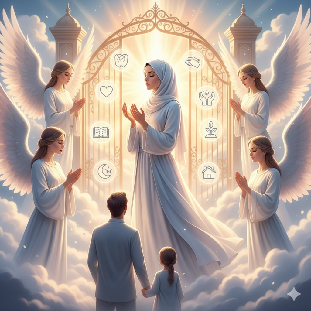 KELAKUAN ISTRI, Hari 7 : 7 Kebiasaan Istri yang Dicintai Malaikat dan Dirindukan Surga