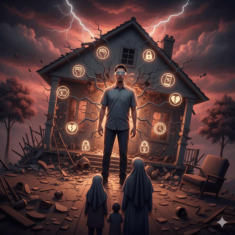 KELAKUAN SUAMI, Hari 1 : 7 Perilaku Suami yang Menghancurkan Rumah Tangga Tanpa Ia Sadari