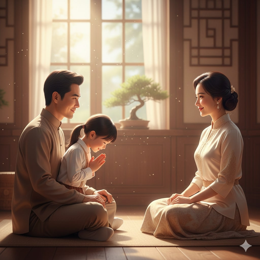 Kitab Tiga Karakter dan Birrul Walidain: Dua Ajaran Kuno yang Masih Menghidupi Dua Bangsa Besar