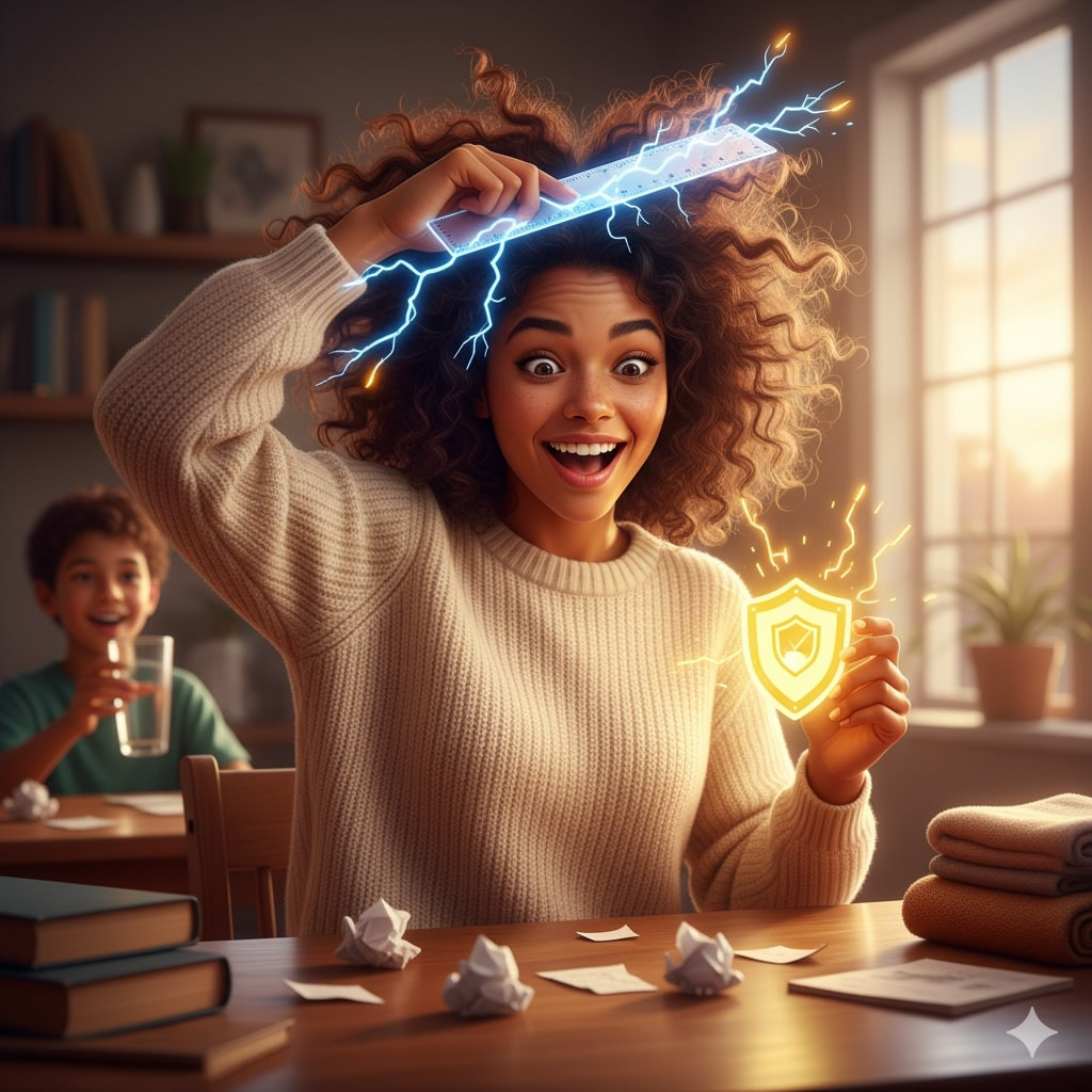 Langkah Gila Tapi Aman: Cara Bikin Percikan ‘Petir Mini’ Cuma dari Penggaris Plastik!