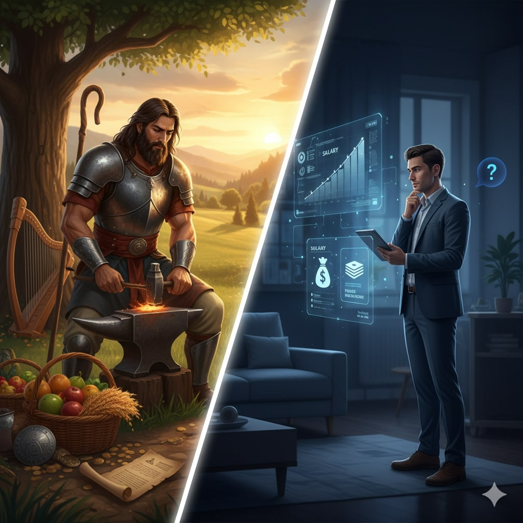 Nabi Daud Tak Hidup dari Pajak — Ia Kaya dari Keringat Tangan Sendiri. Lalu Kita Hidup dari Apa ?