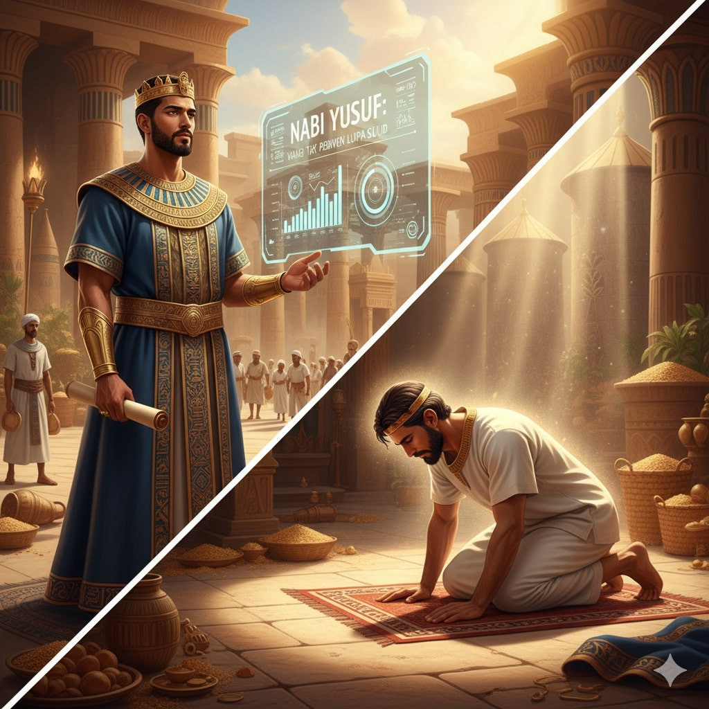 Nabi Yusuf As : CEO Mesir yang Tak Pernah Lupa Sujud