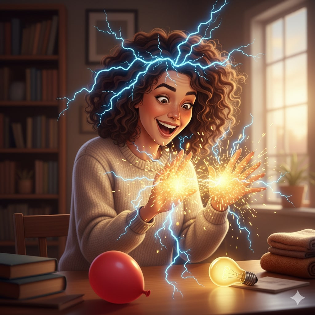 Percikan Cahaya di Ujung Jari: Cara Bikin Petir Mini Dengan Teknik Paling Gampang!
