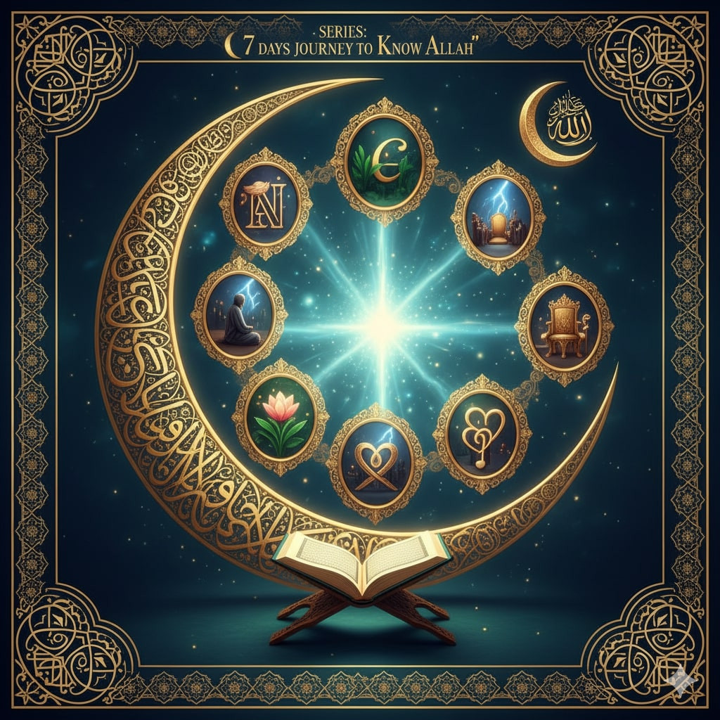 Cover + Epilog 🌙 SERIES: "7 Hari Jalan Mengenal Allah"