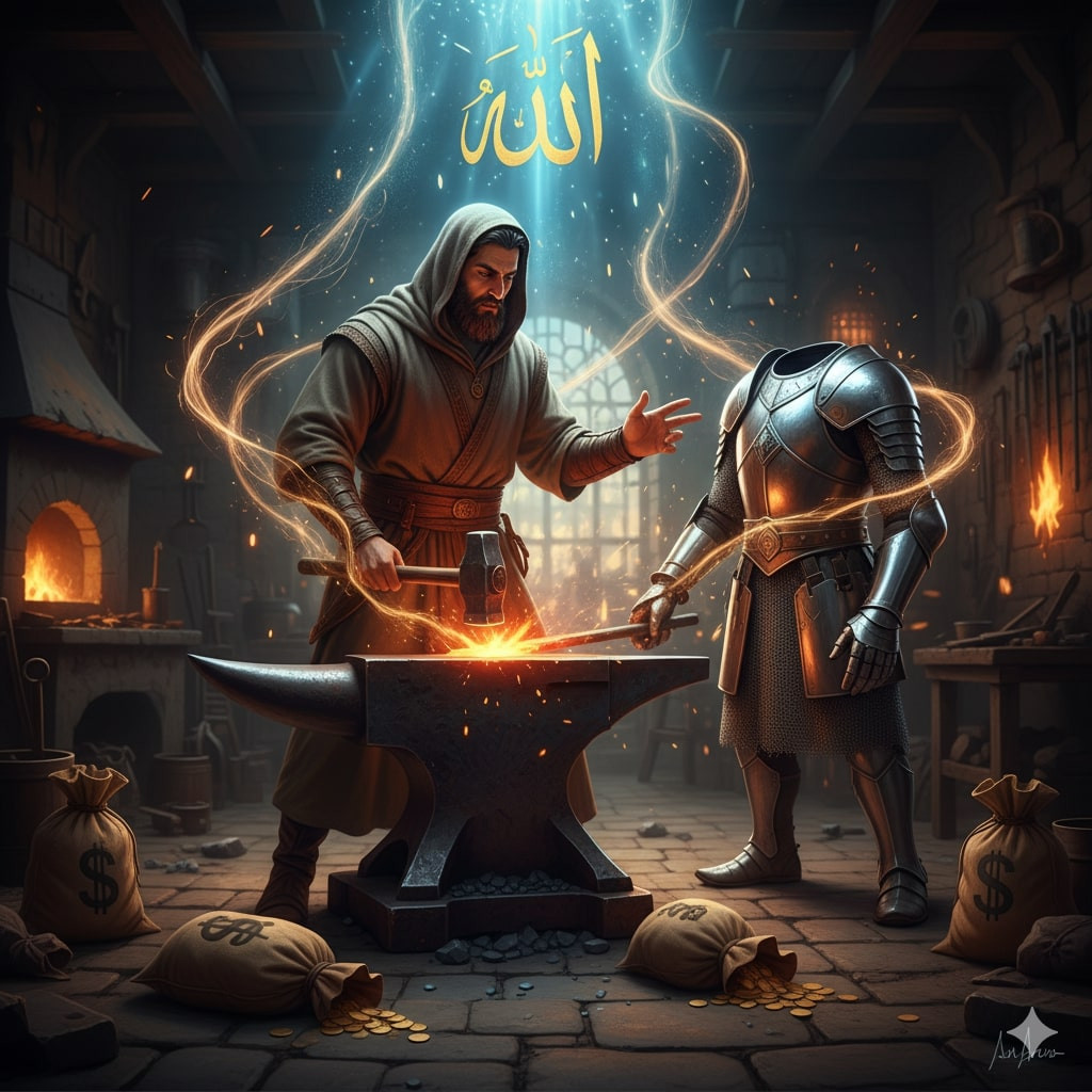 Skill > Warisan: Allah Ajari Nabi Daud Teknologi Baja, Bukan Kasih Uang Cash