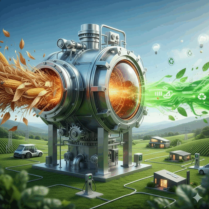 Transformasi Jerami Sawah Menjadi Solar Alternatif: Teknologi Pirolisis untuk Energi Desa