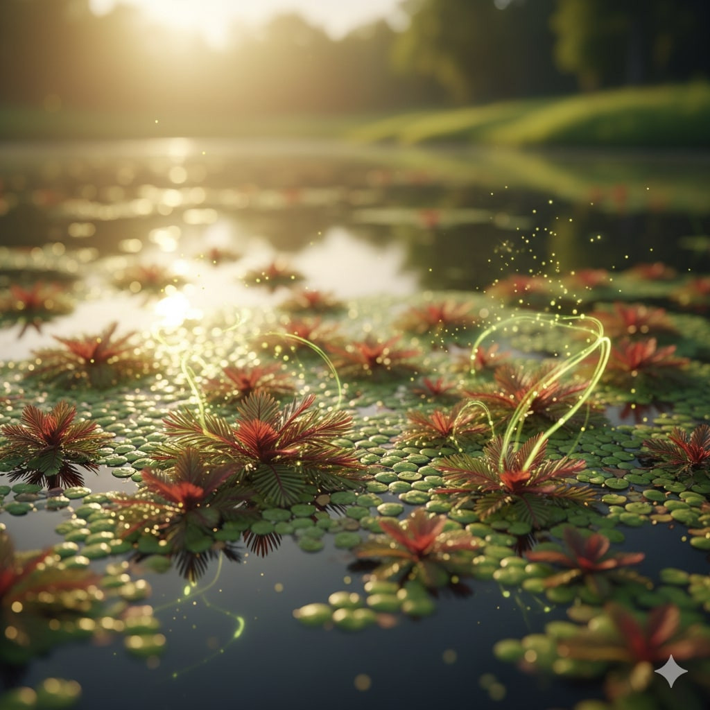 Wolffia + Azolla: Duo Tanaman Air yang Bisa Menghasilkan Bahan Bakar Cair Tanpa Lahan Luas