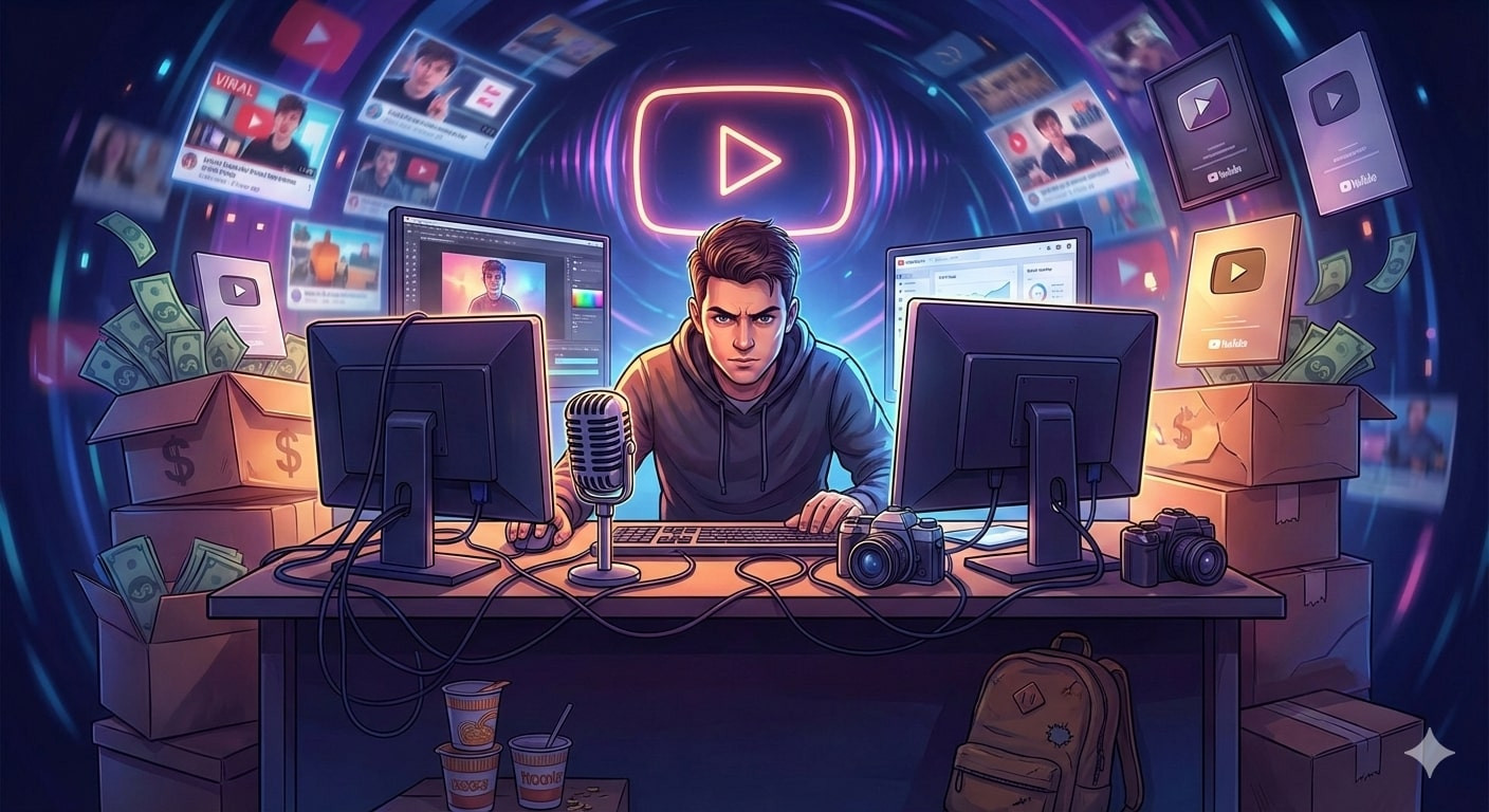 MrBeast Upload Bertahun-tahun Tanpa Duit, Sekarang Jadi Creator Terkaya di Dunia