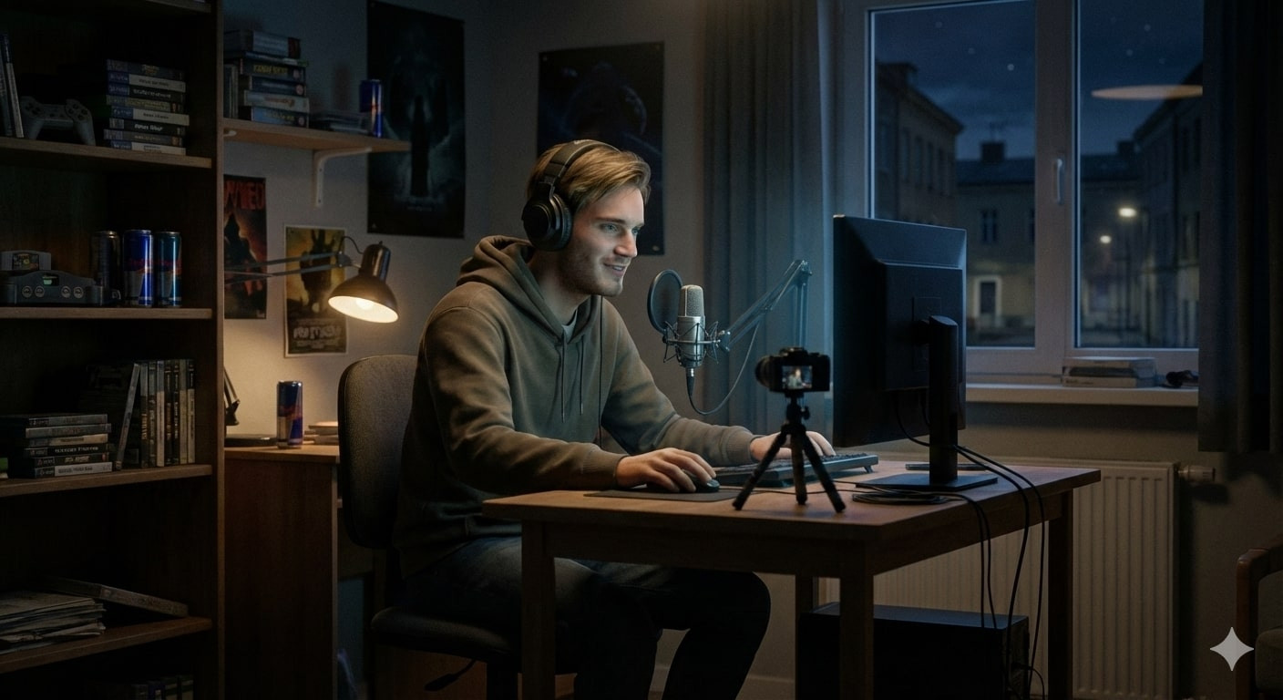 PewDiePie: Upload Saat YouTube Belum Menjanjikan Apa-apa