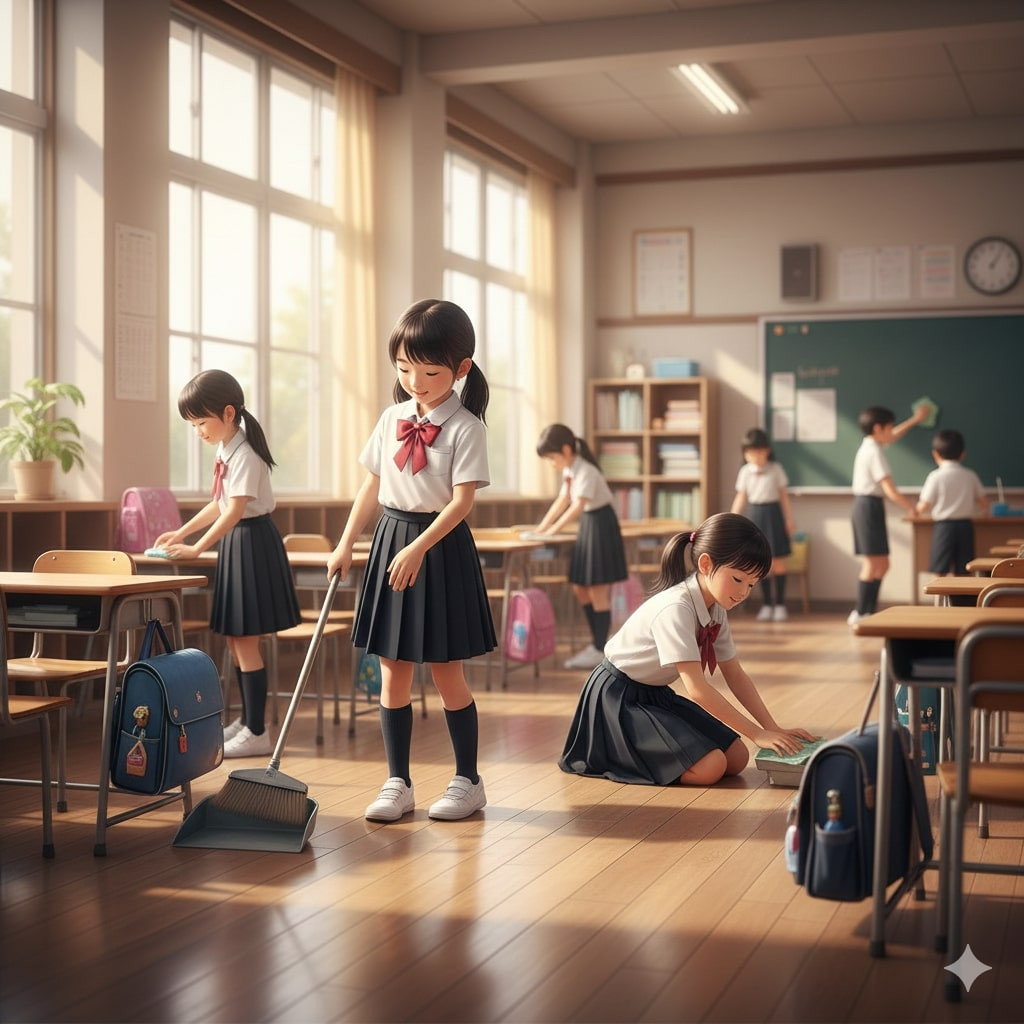 Sekolah Tanpa Petugas Kebersihan: Rahasia Jepang Membesarkan Anak yang Bertanggung Jawab