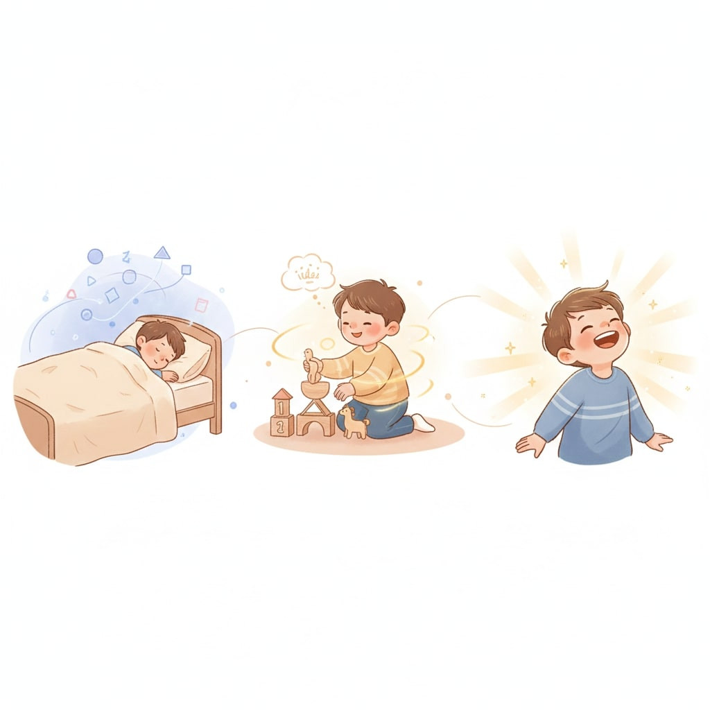 Ternyata Tidur, Bermain, dan Tertawa Membuat Otak Anak Lebih Cepat Mengerti