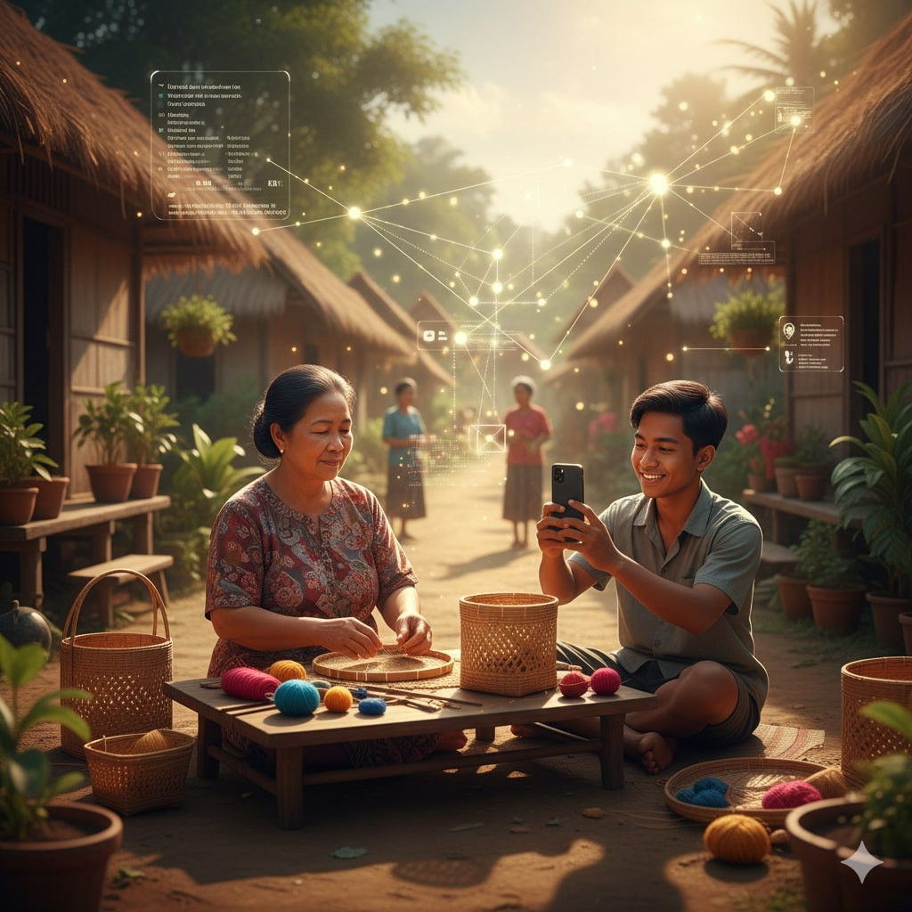 DESA & UMKM GO DIGITAL #Day 22 — Kolaborasi BeritaLangit & JapriPay untuk UMKM Kampung