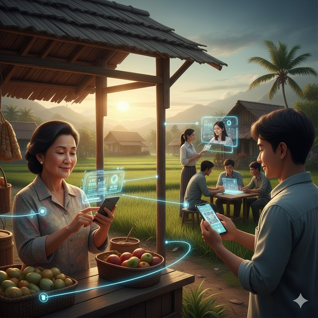 DESA & UMKM GO DIGITAL #Day 26 — Dari Literasi ke Transaksi: Alur UMKM Desa yang Sehat