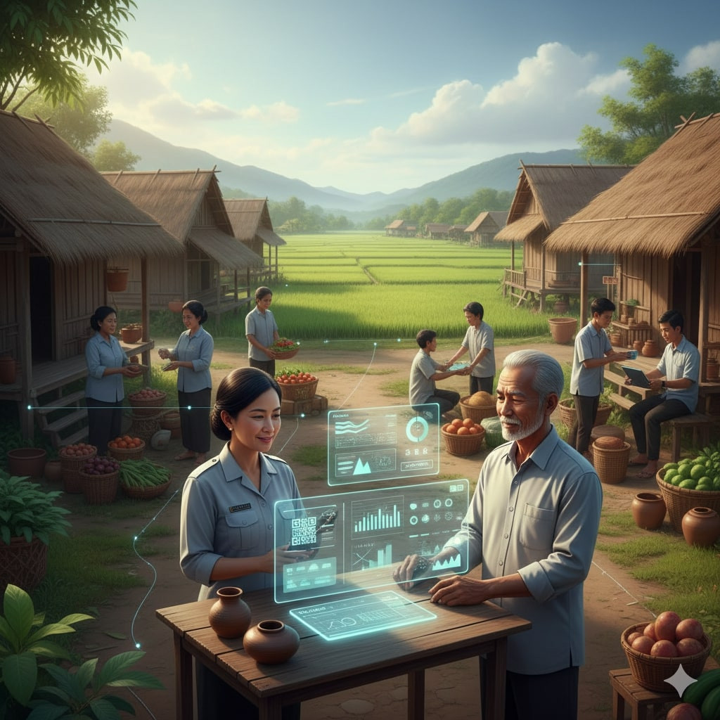 DESA & UMKM GO DIGITAL #Day 28 — Smart Kampung: Ketika Transparansi Bertemu Ekonomi Digital