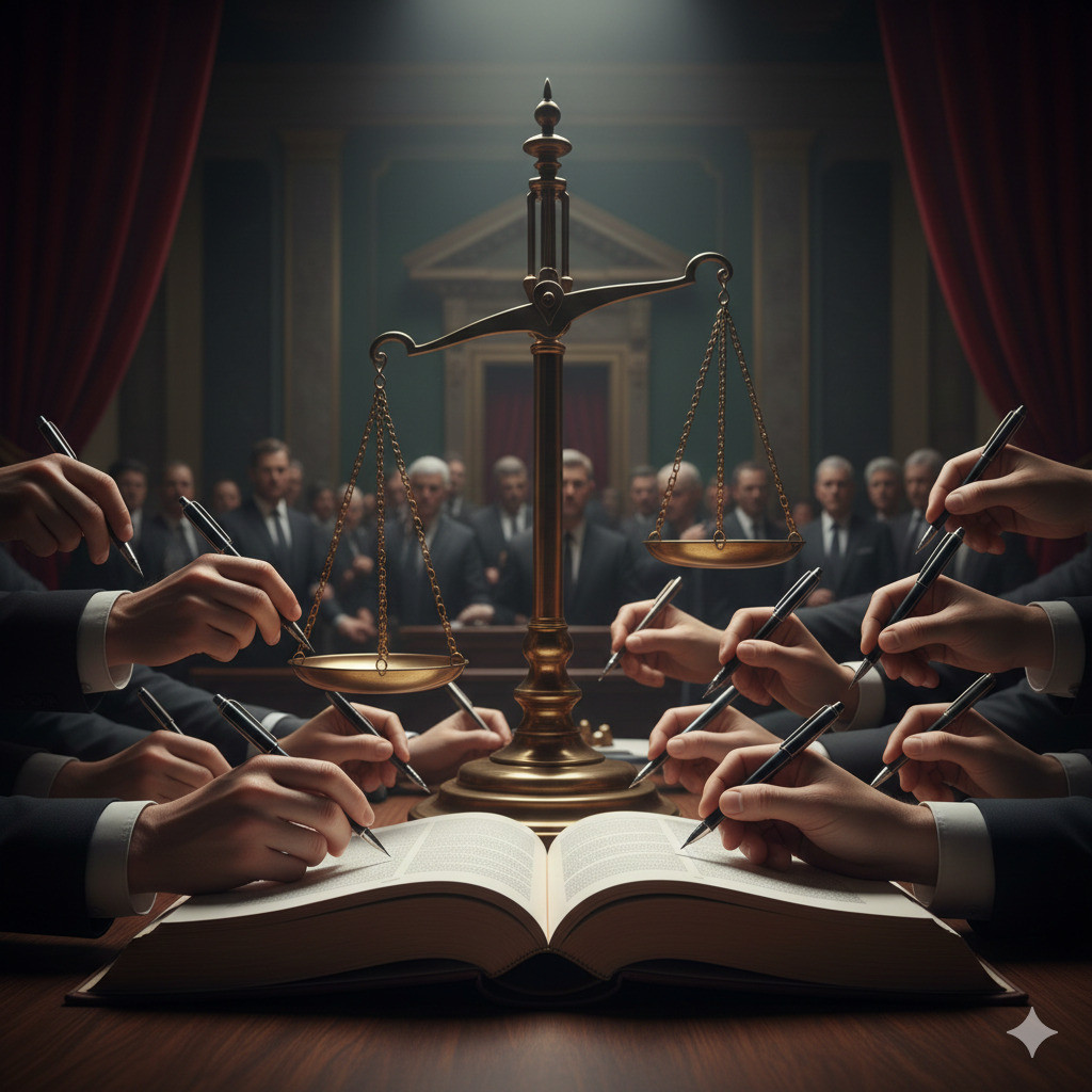 Siapa Penulis Sebenarnya Undang-Undang? DPR, Pemerintah, atau Pihak Ketiga