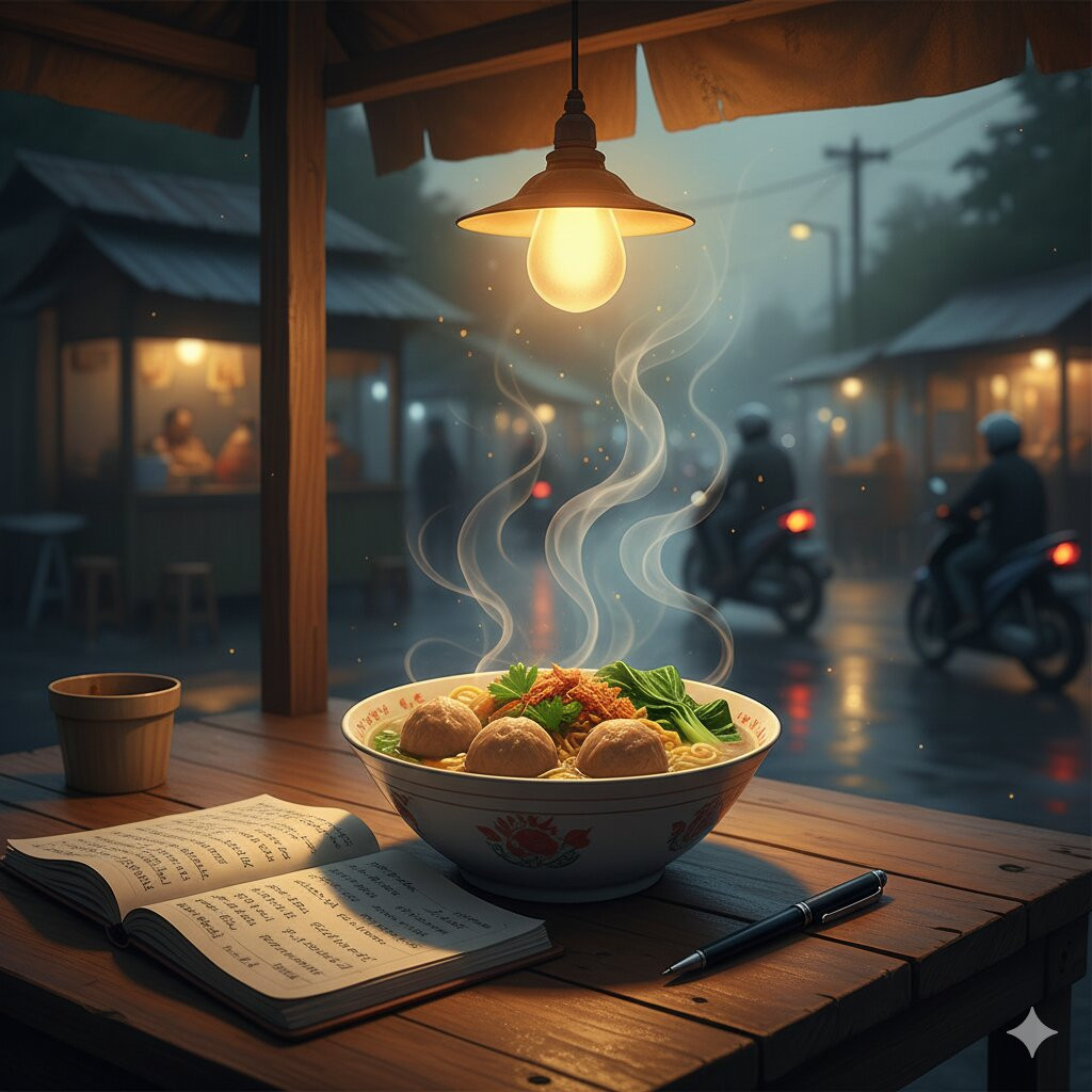 Antara Bakso dan Filsafat: Menambal Rindu dengan Hal-Hal yang Membumi