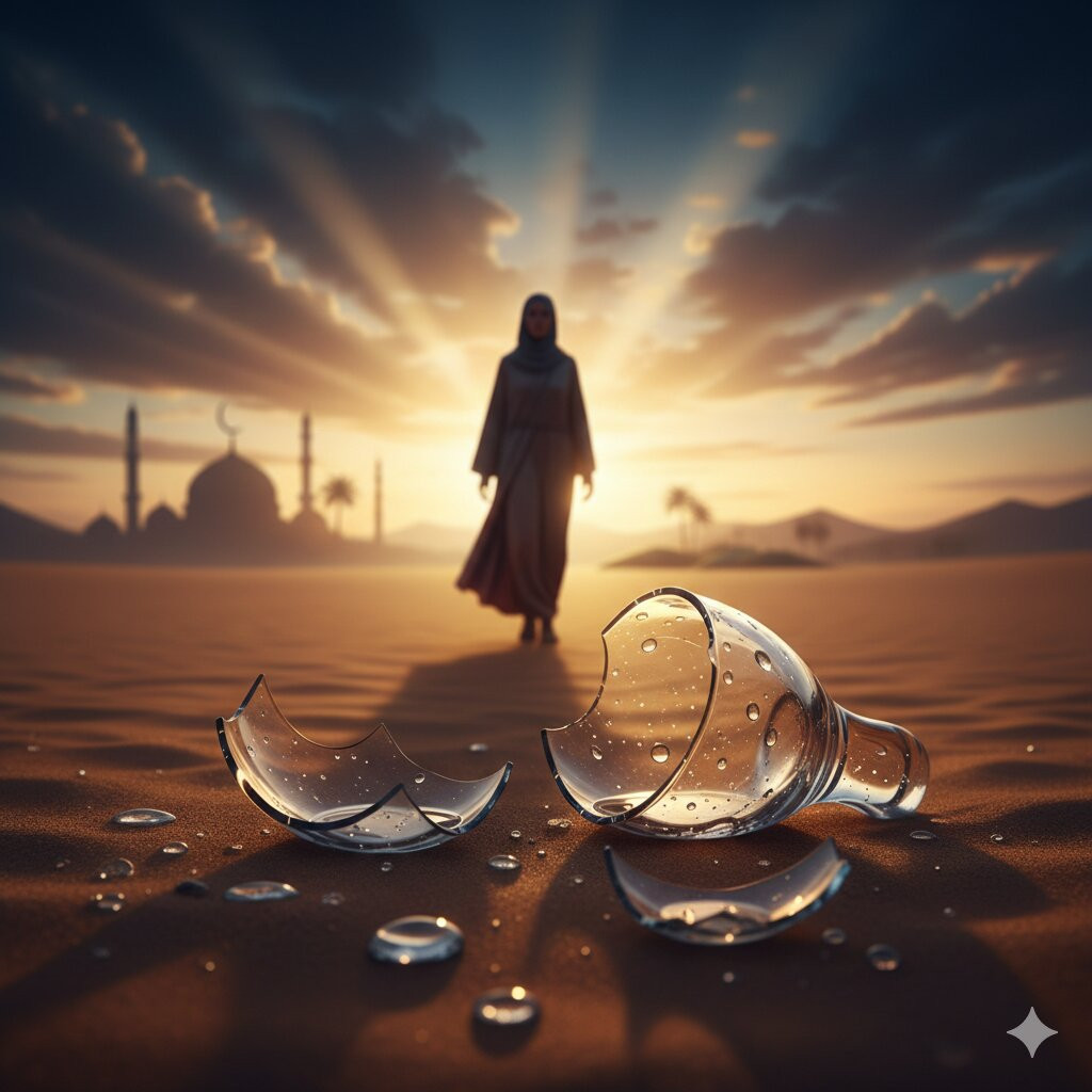 Gelas yang Pecah: Cara Berhenti Menangisi Wadah dan Mulai Mencari Airnya