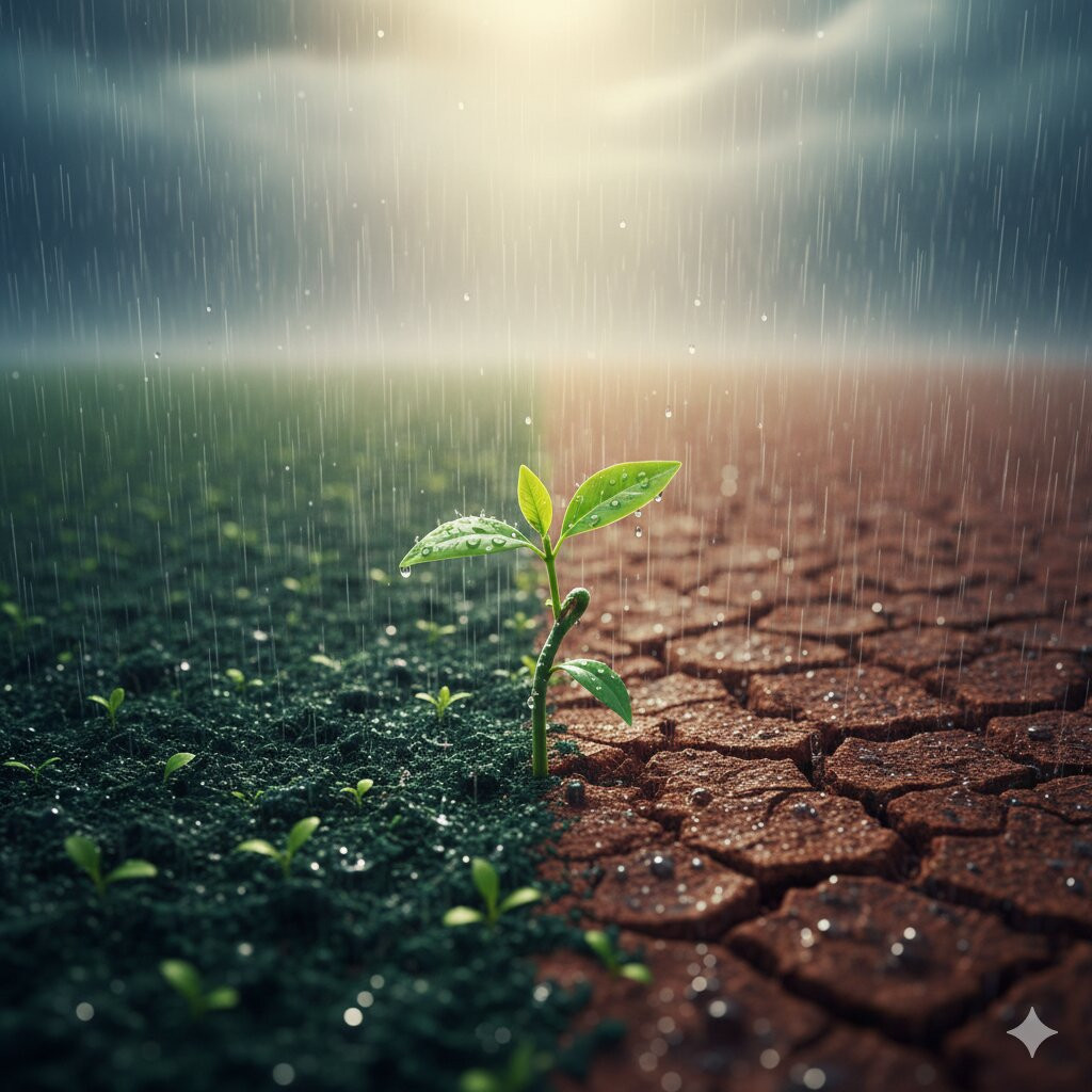 Hujan Tak Pernah Memilih Tanah: Jadilah Jiwa yang Tetap Memberi Meski Terinjak