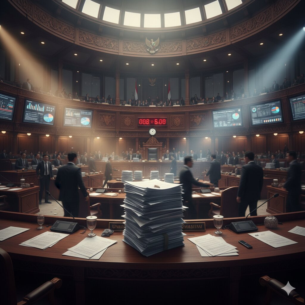 Mengapa DPR Lebih Sibuk daripada Produktif ?