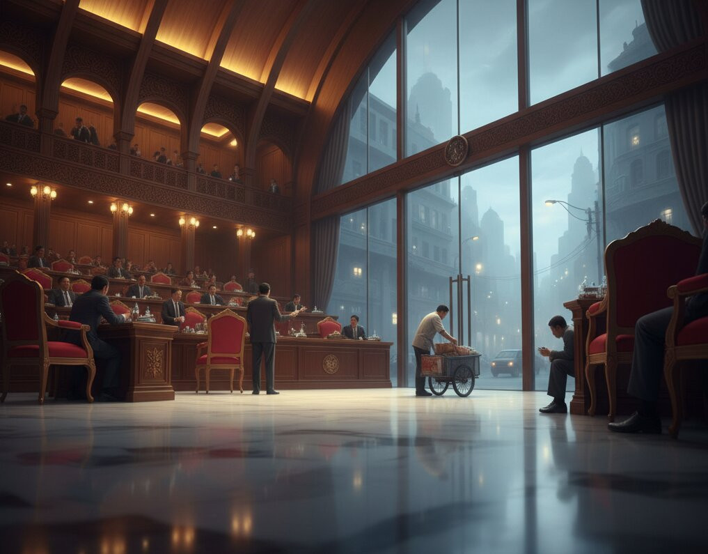 Saat DPR Ramai, Rakyat Justru Sepi