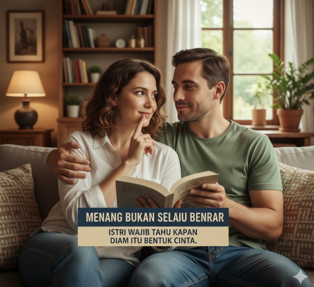 Menang Bukan Selalu Benar: Istri Wajib Tahu Kapan Diam Itu Bentuk Cinta.