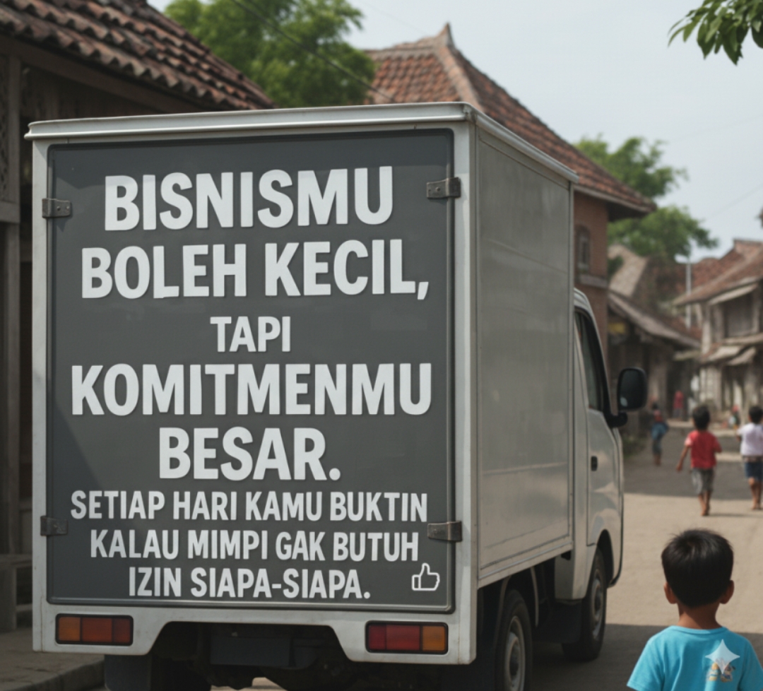 Yang Penting Jalan, Bukan Nunggu Modal Datang — Komitmenmu Lebih Mahal dari Duit.